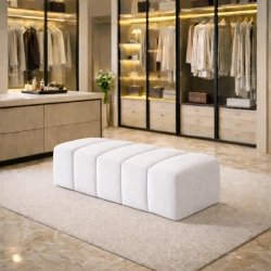 Pufa Bubble tapicerowana – nowoczesna pufa premium PU-10